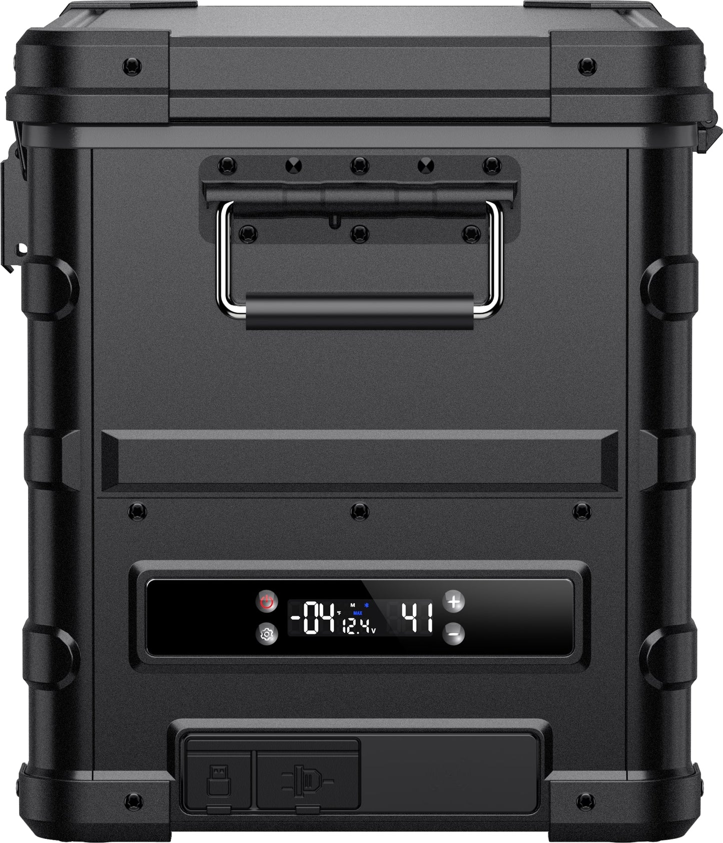 APL35 Dual Zone Aluminum Silver Fridge | ICECO | 35 LT