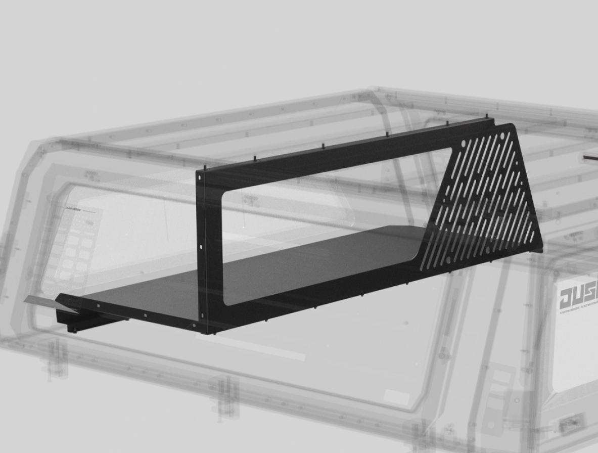 JD-10 Truck Cap Front Storage Platform