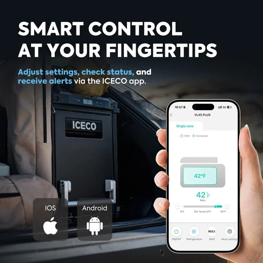 NEW! VL45PLUS 3 Ways Access Fridge Freezer | ICECO