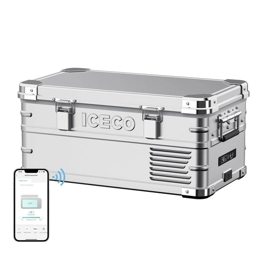 APL20 Light Duty Aluminum Silver Freezer Single Zone | ICECO | 20 LT