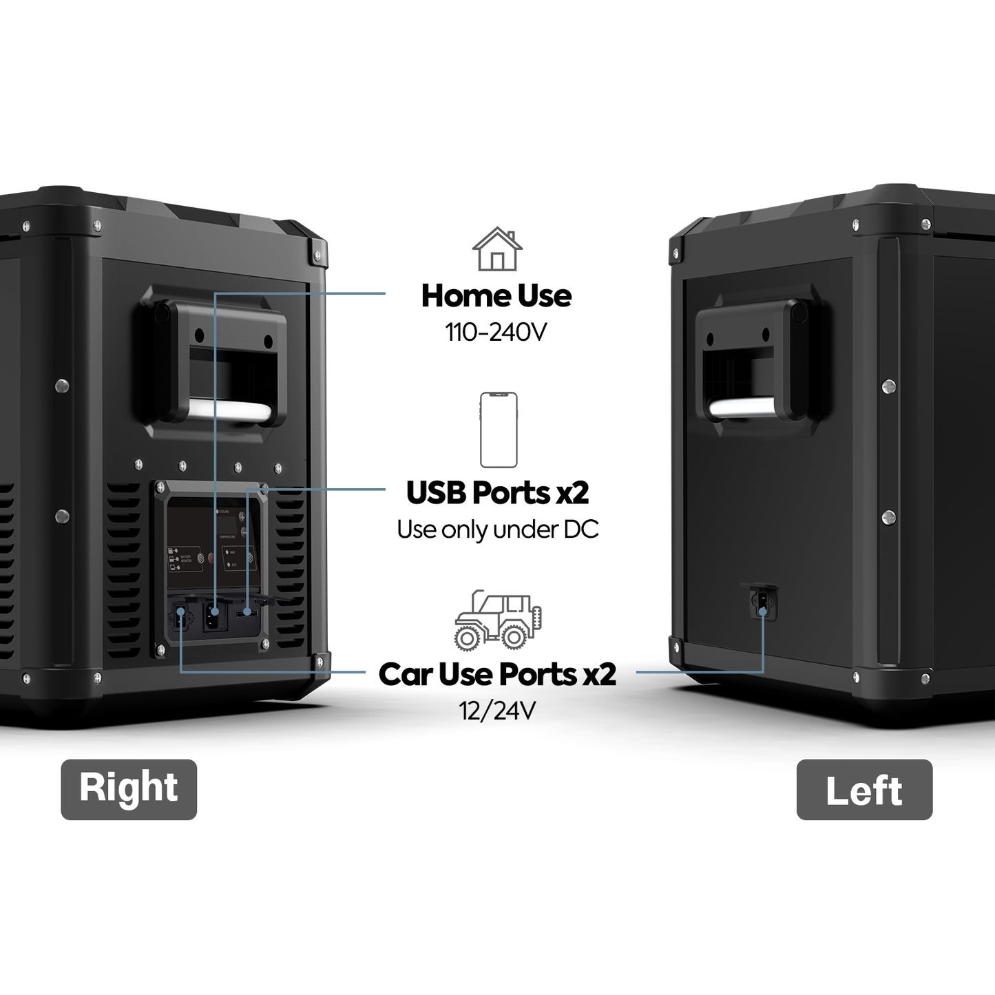 VL45ProS Single Zone Portable Freezer | ICECO | 45 LT