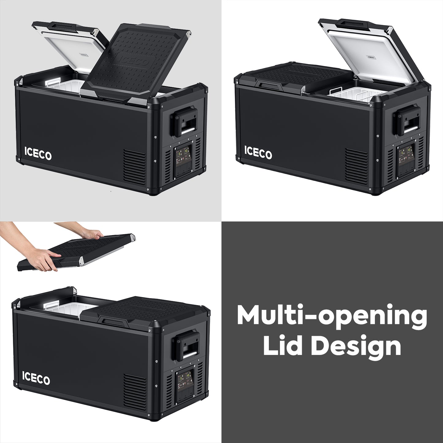 VL90ProD Dual Zone Freezer | ICECO | 90 LT