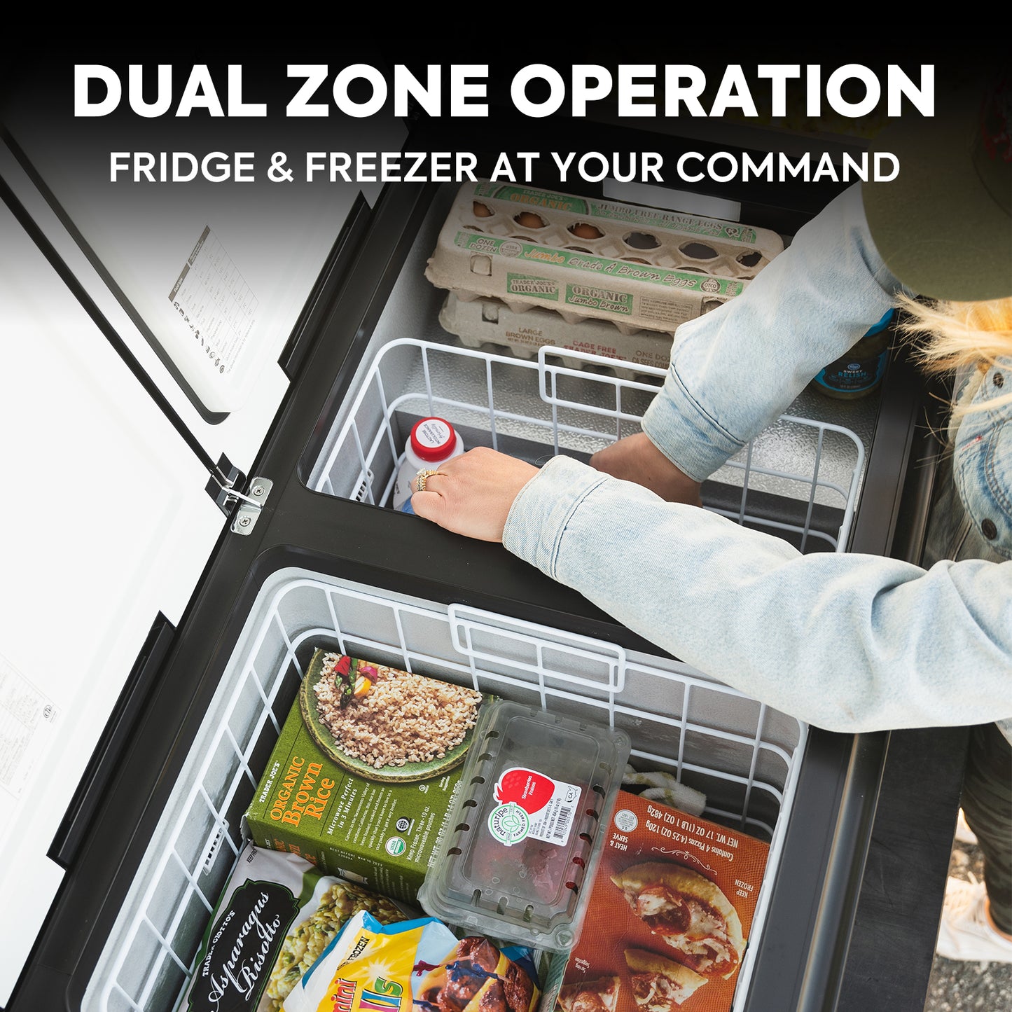 VL90ProD Dual Zone Freezer | ICECO | 90 LT